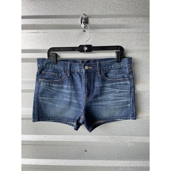 Lot of 3 Uniqlo Women's Micro Shorts White Blue Denim 3" Inseam Size 28 - Picture 5 of 11